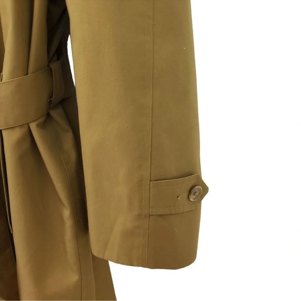 Christian Dior Monsieur Belted Trench Coat w/Wool Blend Liner Size 44R - Picture 5 of 8